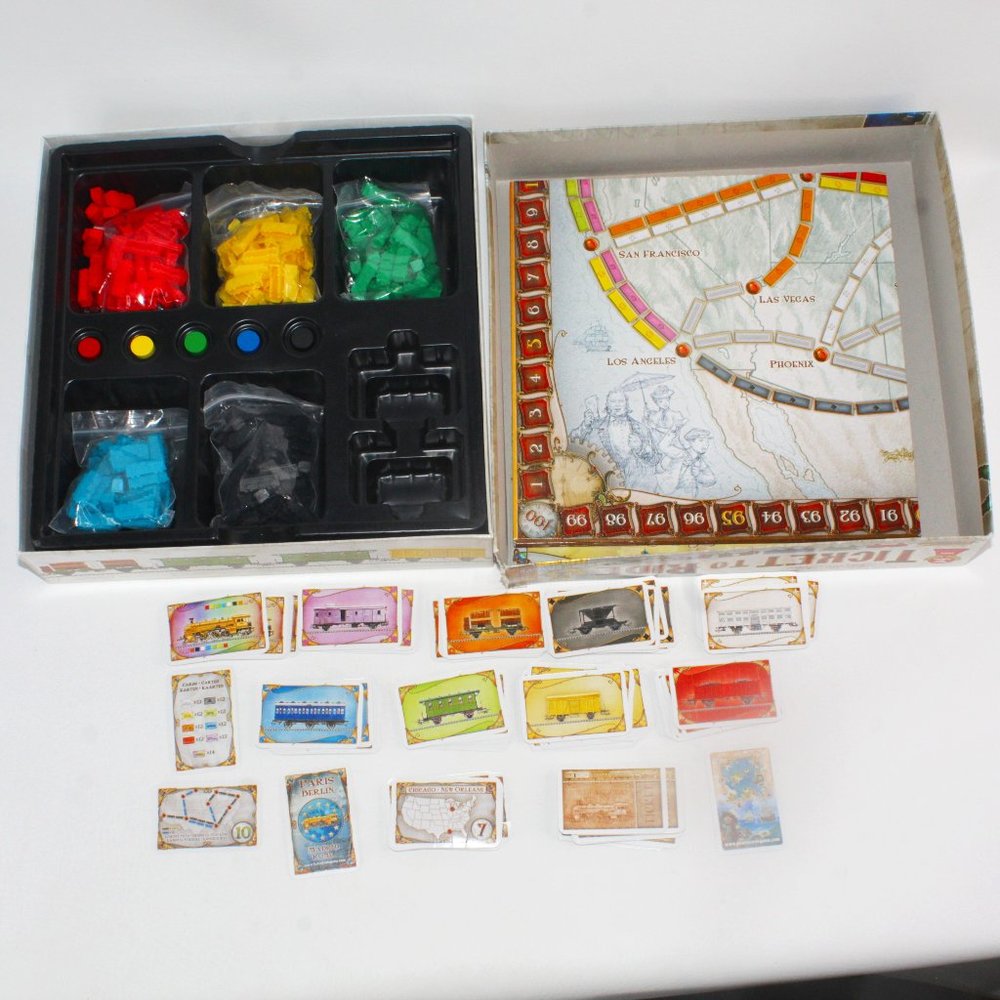 Ticket to Ride Train Adventure Board Game Strategy Days Of Wonder Alan R Moon - Picture 3 of 6